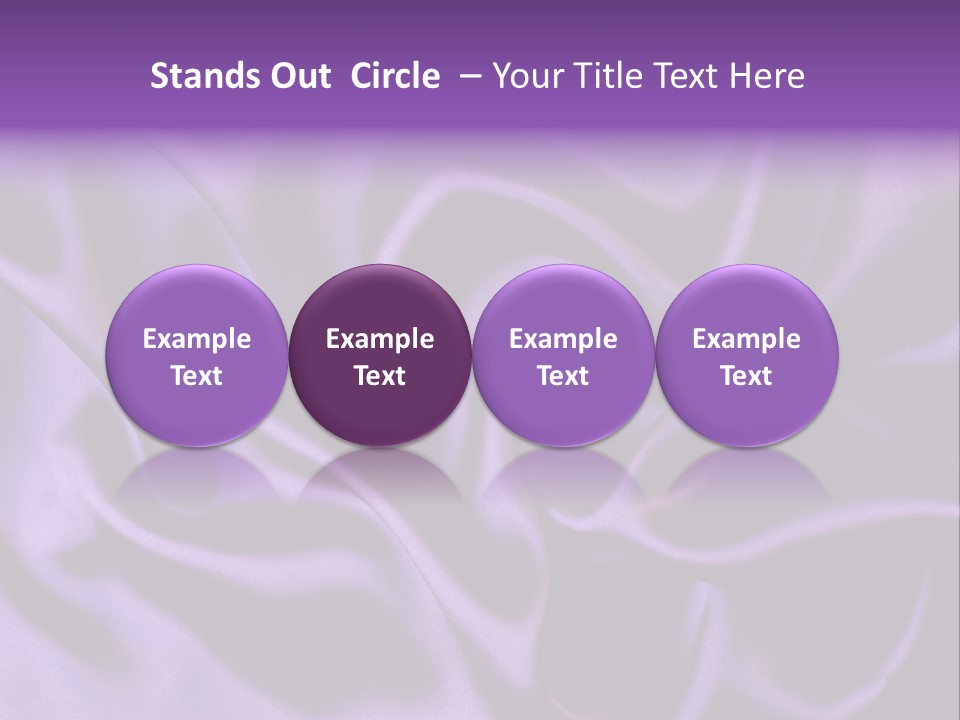 Abstract Purple Dark PowerPoint Template