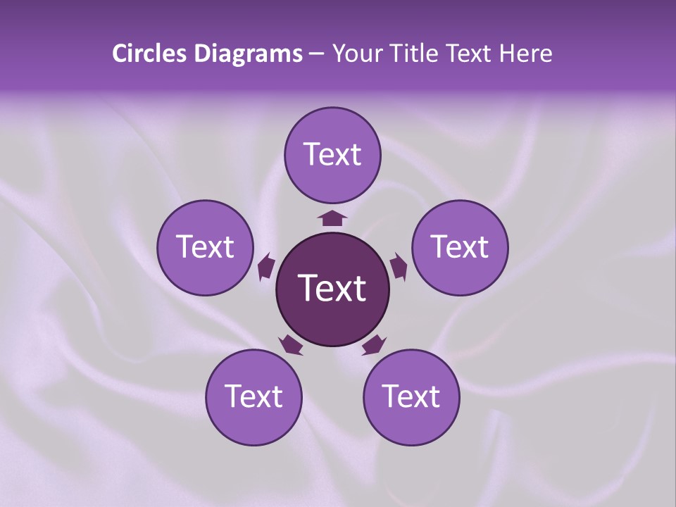 Abstract Purple Dark PowerPoint Template