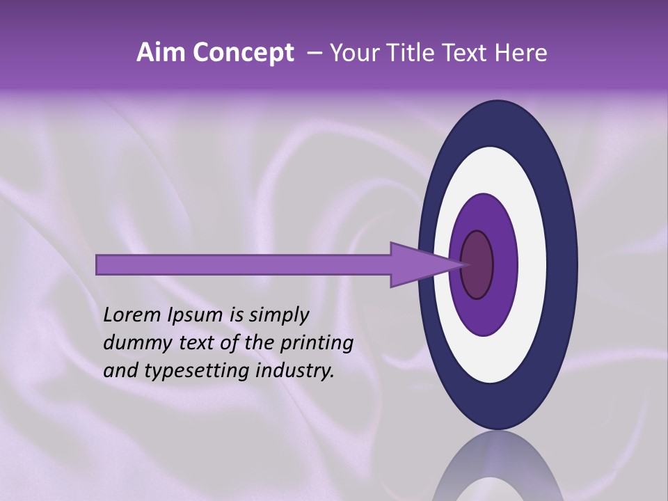 Abstract Purple Dark PowerPoint Template