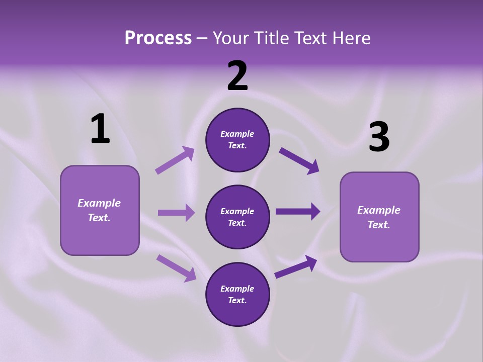 Abstract Purple Dark PowerPoint Template