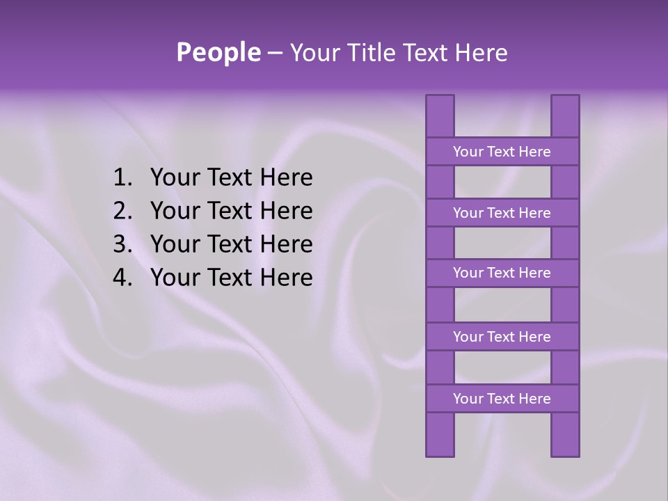 Abstract Purple Dark PowerPoint Template
