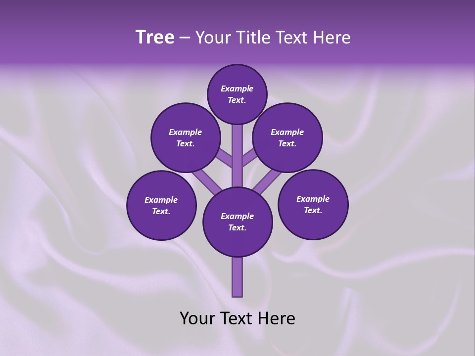 Abstract Purple Dark PowerPoint Template