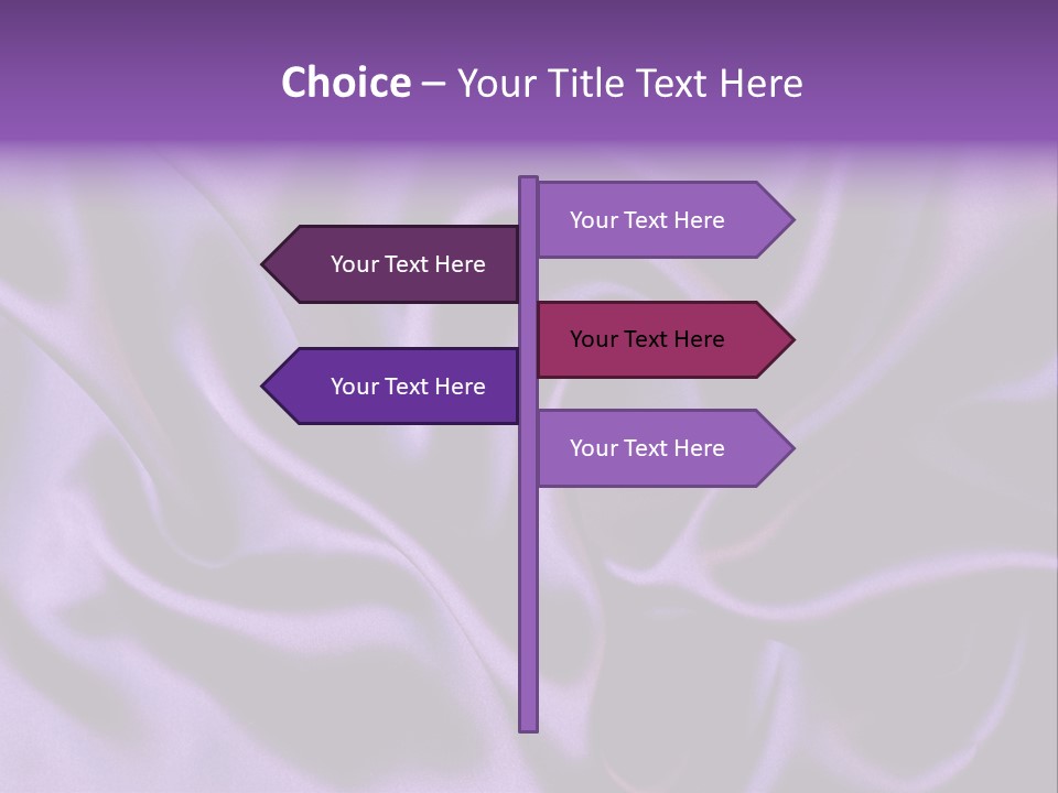 Abstract Purple Dark PowerPoint Template