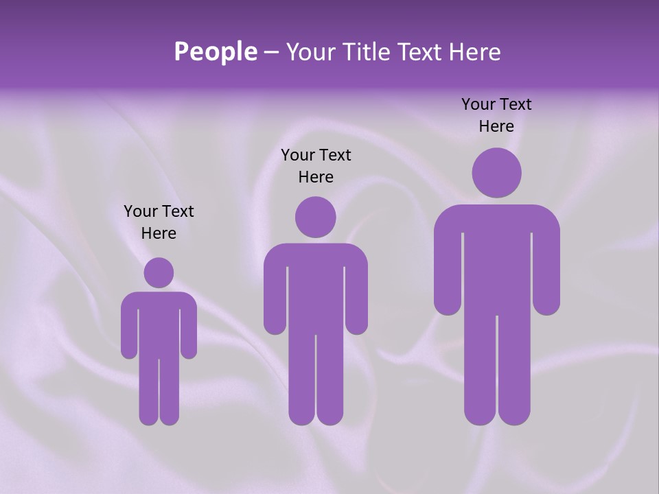 Abstract Purple Dark PowerPoint Template