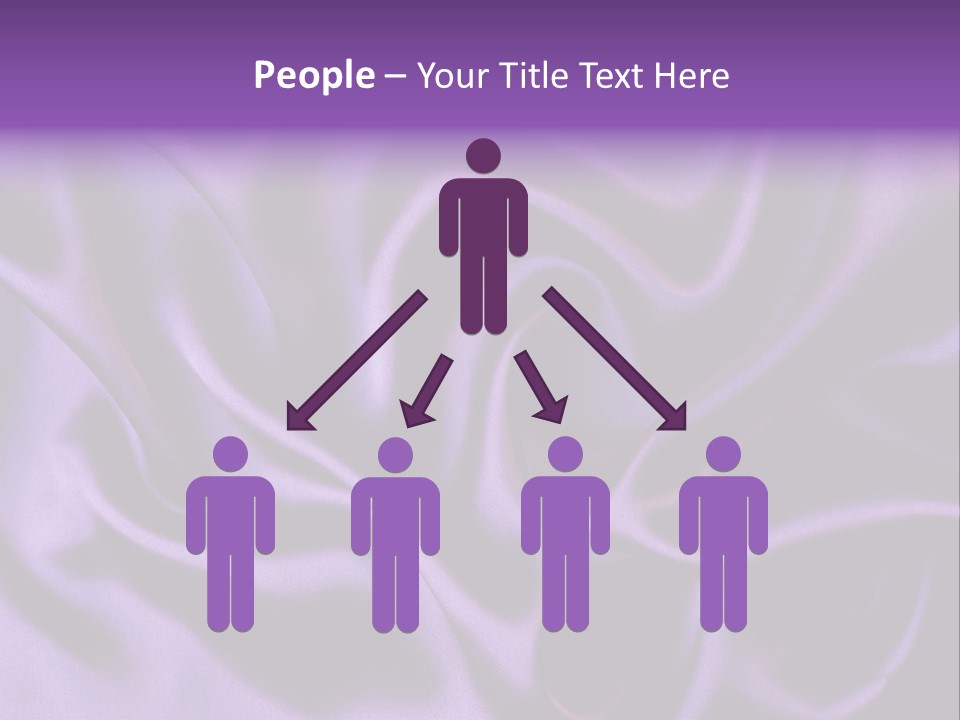 Abstract Purple Dark PowerPoint Template
