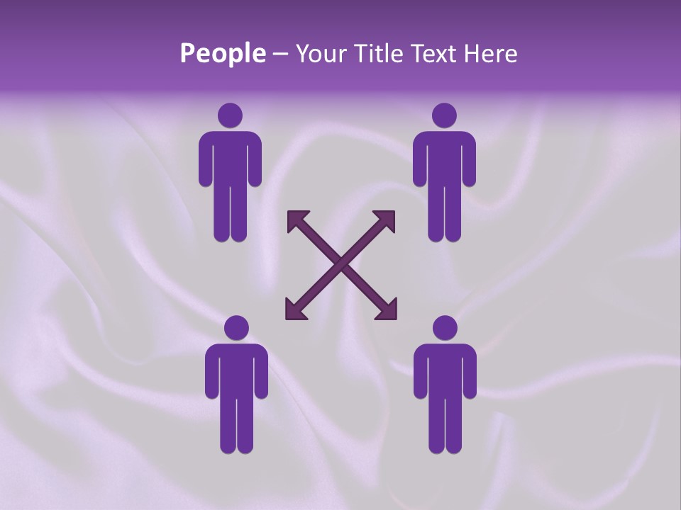 Abstract Purple Dark PowerPoint Template