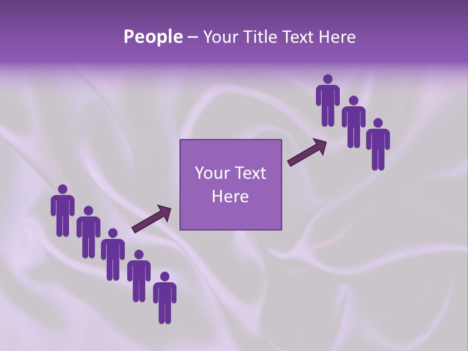 Abstract Purple Dark PowerPoint Template