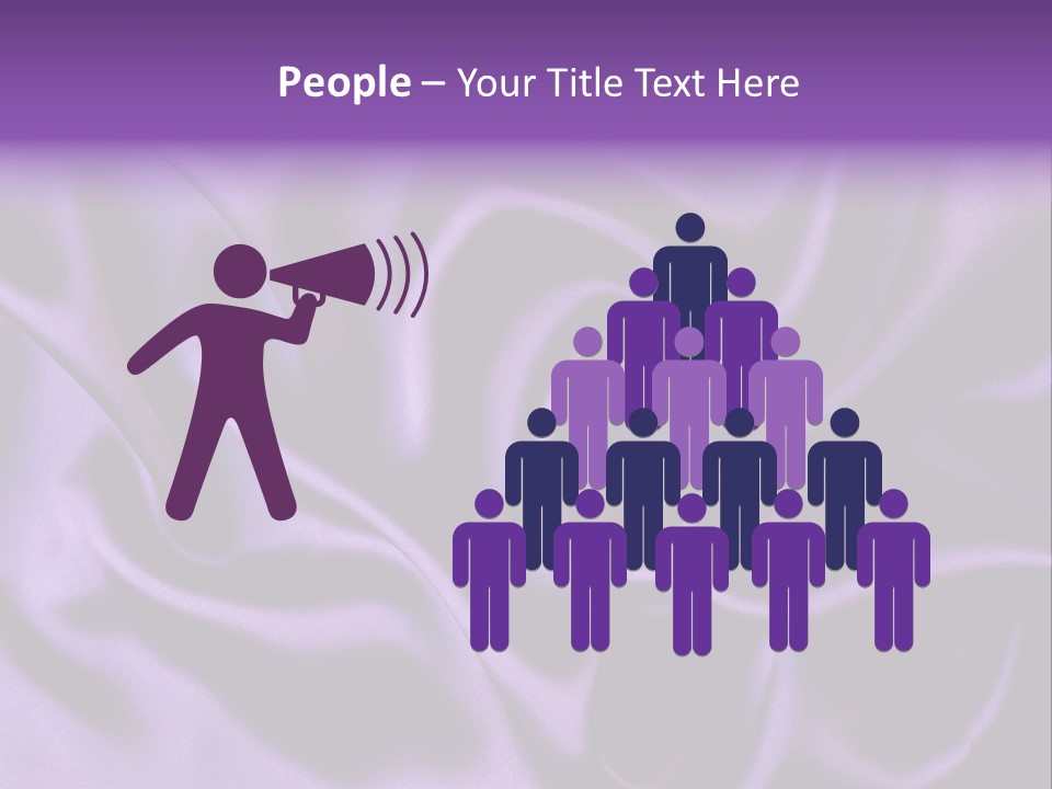 Abstract Purple Dark PowerPoint Template
