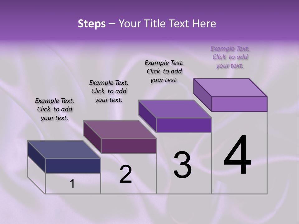 Abstract Purple Dark PowerPoint Template