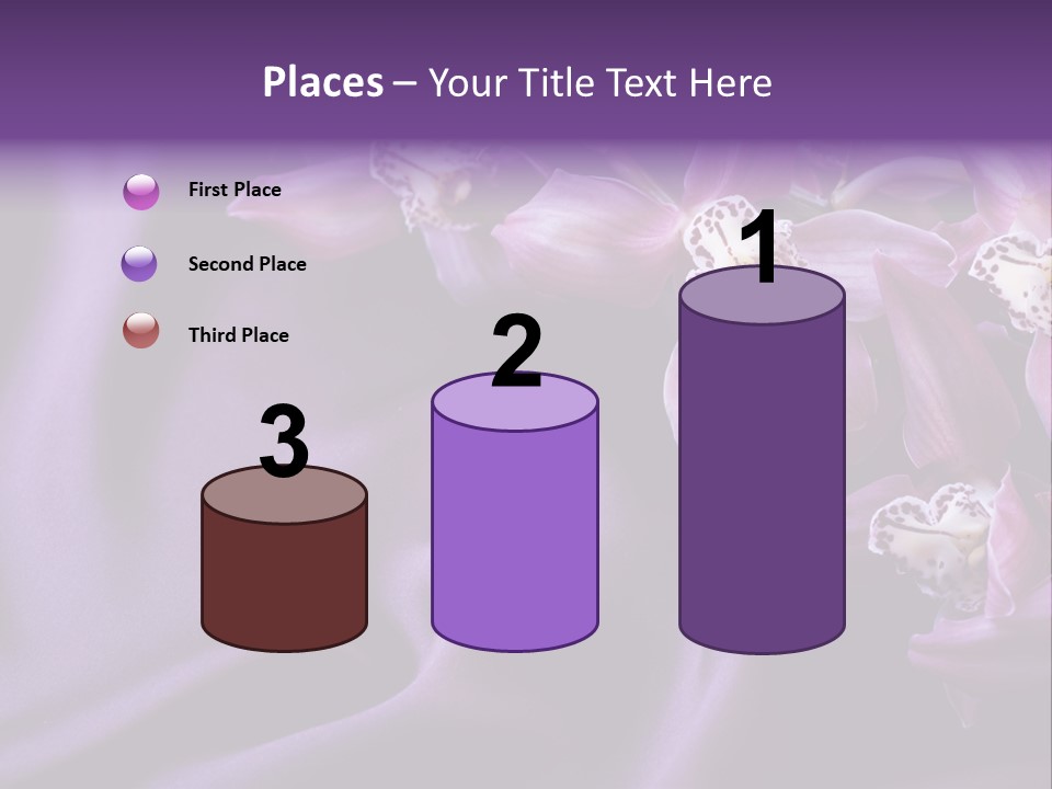 Texture Focus Violet PowerPoint Template