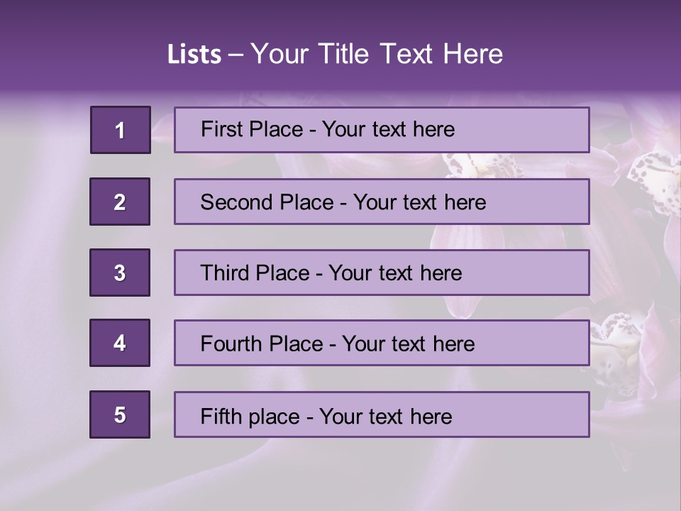 Texture Focus Violet PowerPoint Template