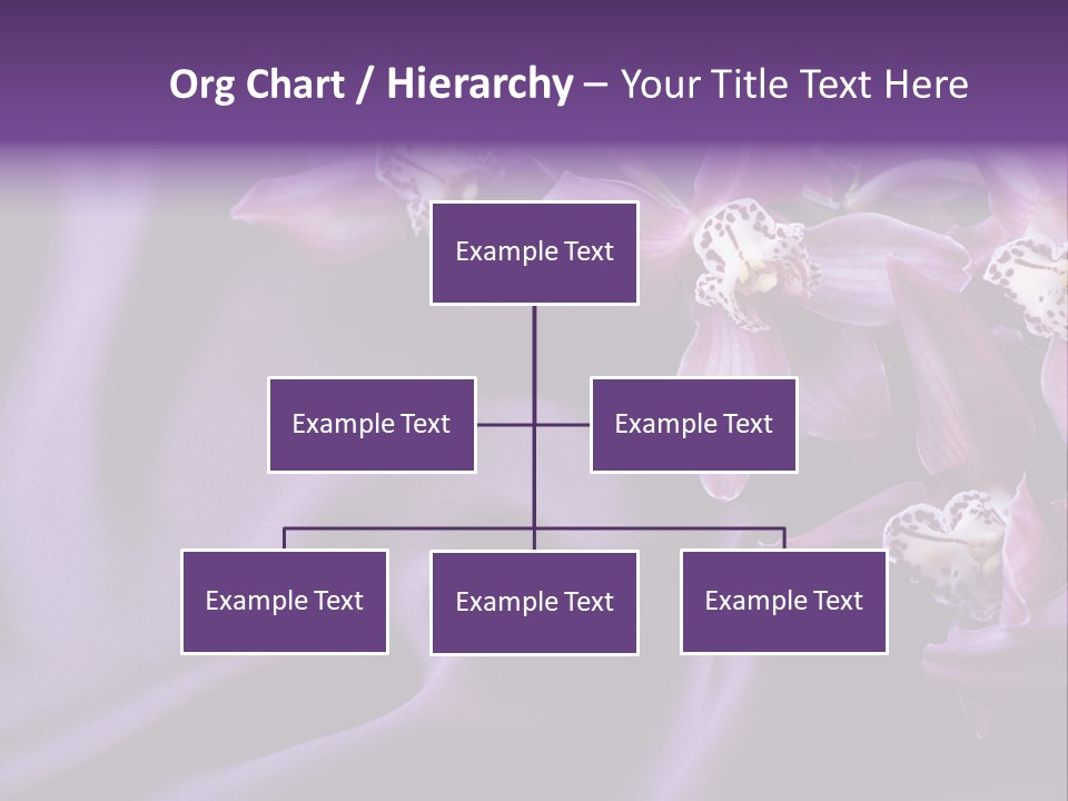 Texture Focus Violet PowerPoint Template