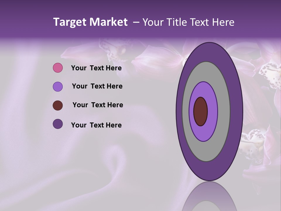 Texture Focus Violet PowerPoint Template