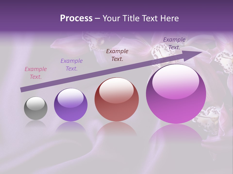 Texture Focus Violet PowerPoint Template