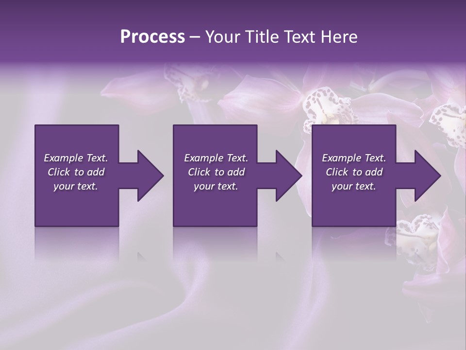 Texture Focus Violet PowerPoint Template