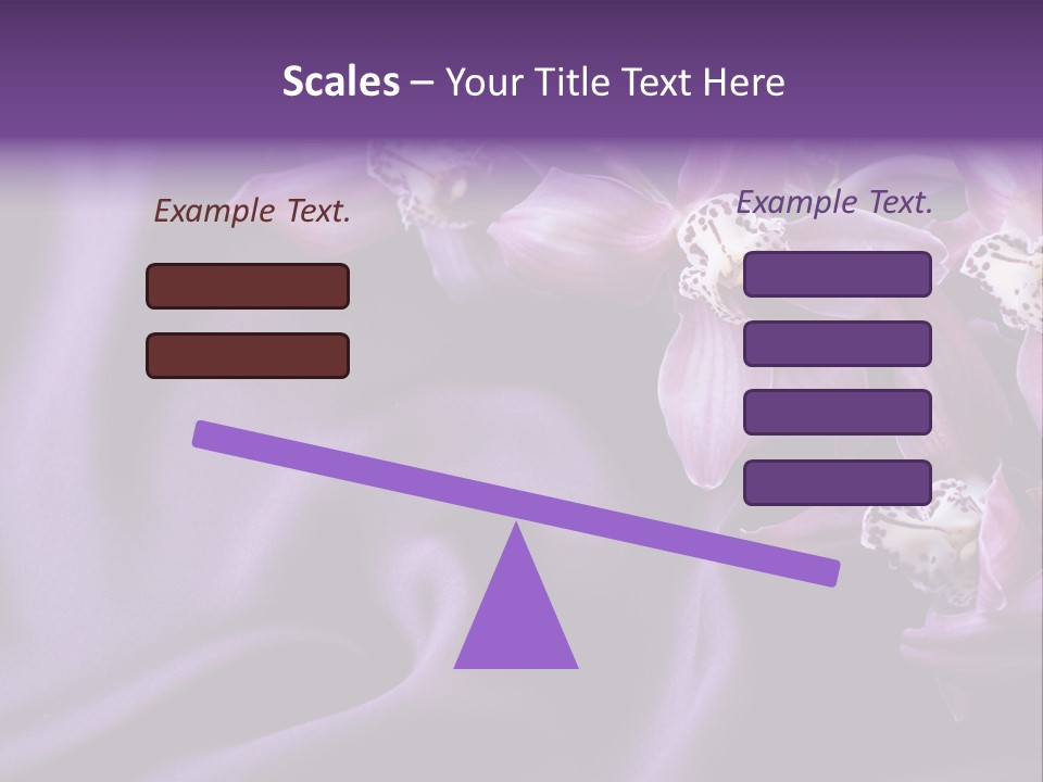 Texture Focus Violet PowerPoint Template