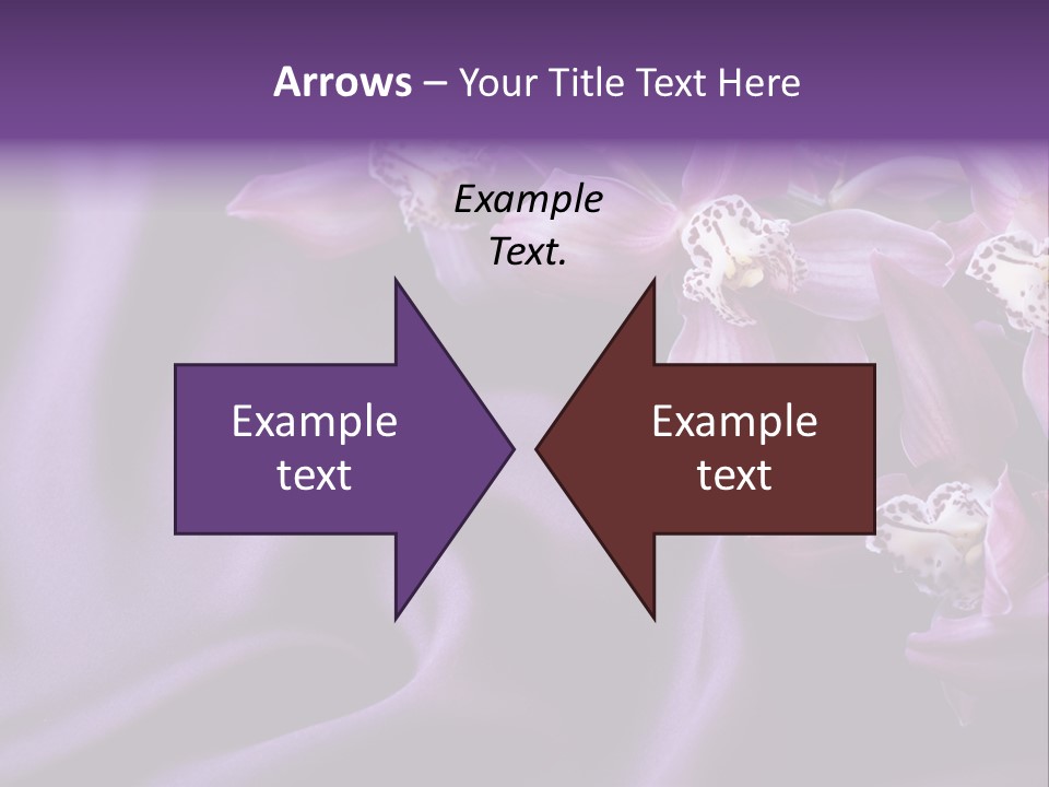 Texture Focus Violet PowerPoint Template