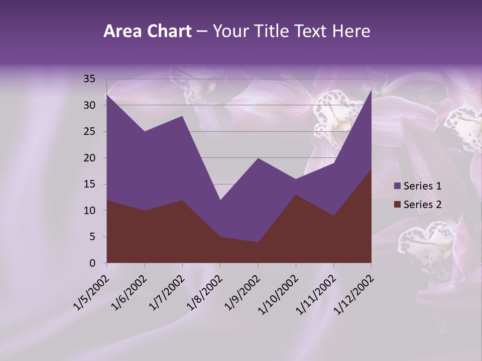 Texture Focus Violet PowerPoint Template
