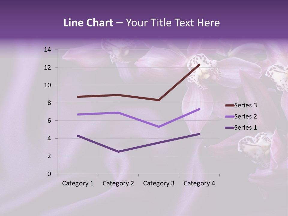 Texture Focus Violet PowerPoint Template