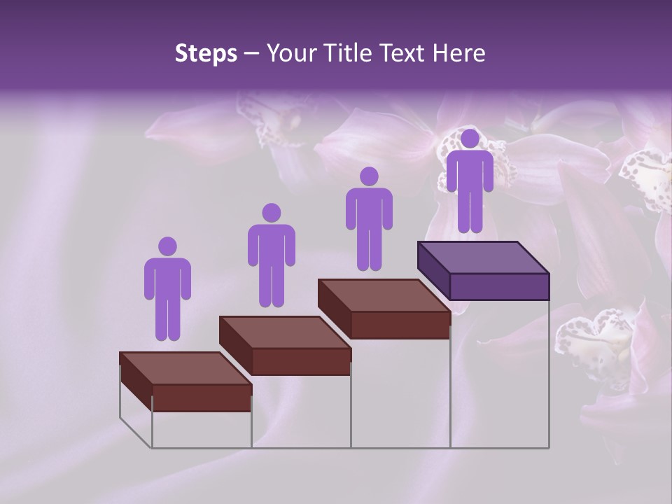 Texture Focus Violet PowerPoint Template