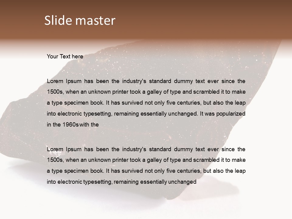 Sun Crystal Brasil PowerPoint Template