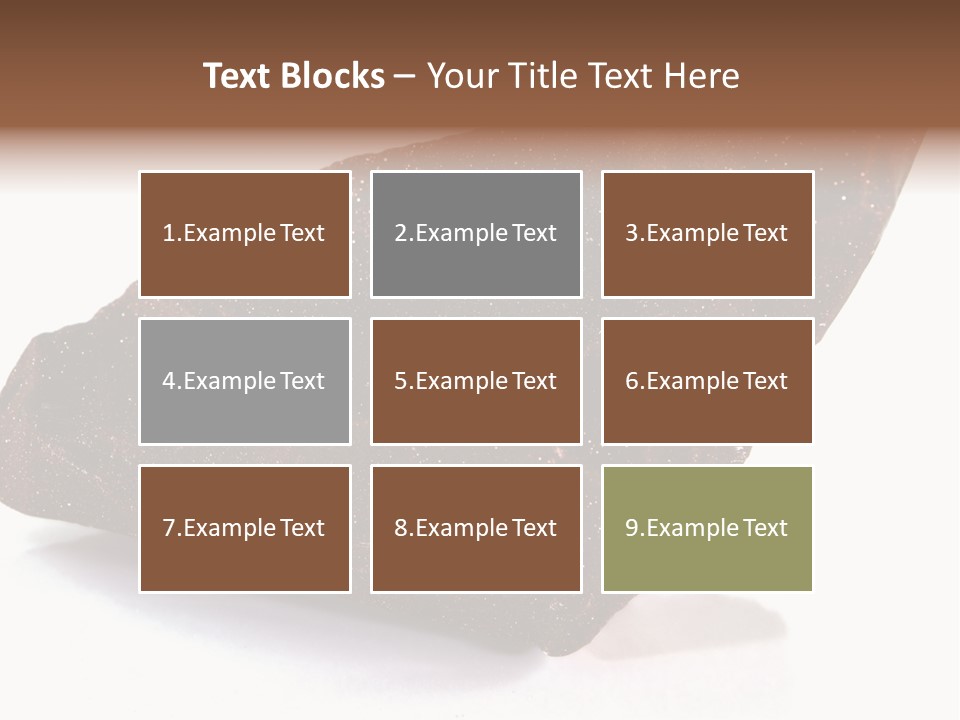 Sun Crystal Brasil PowerPoint Template