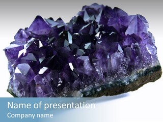 Brasil Crystal Stone PowerPoint Template