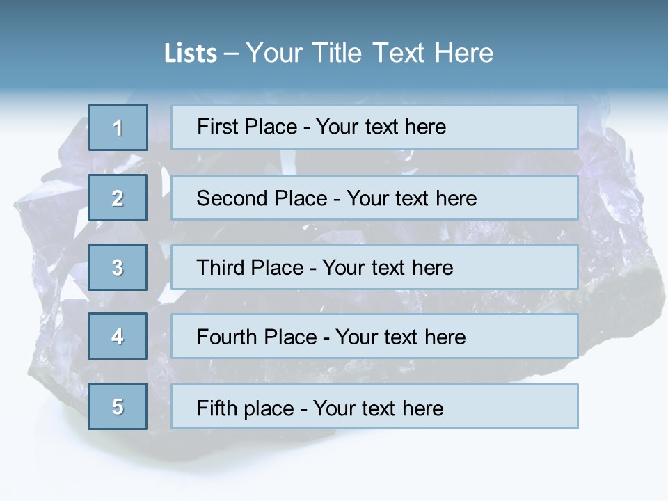 Brasil Crystal Stone PowerPoint Template