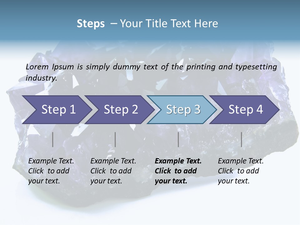 Brasil Crystal Stone PowerPoint Template