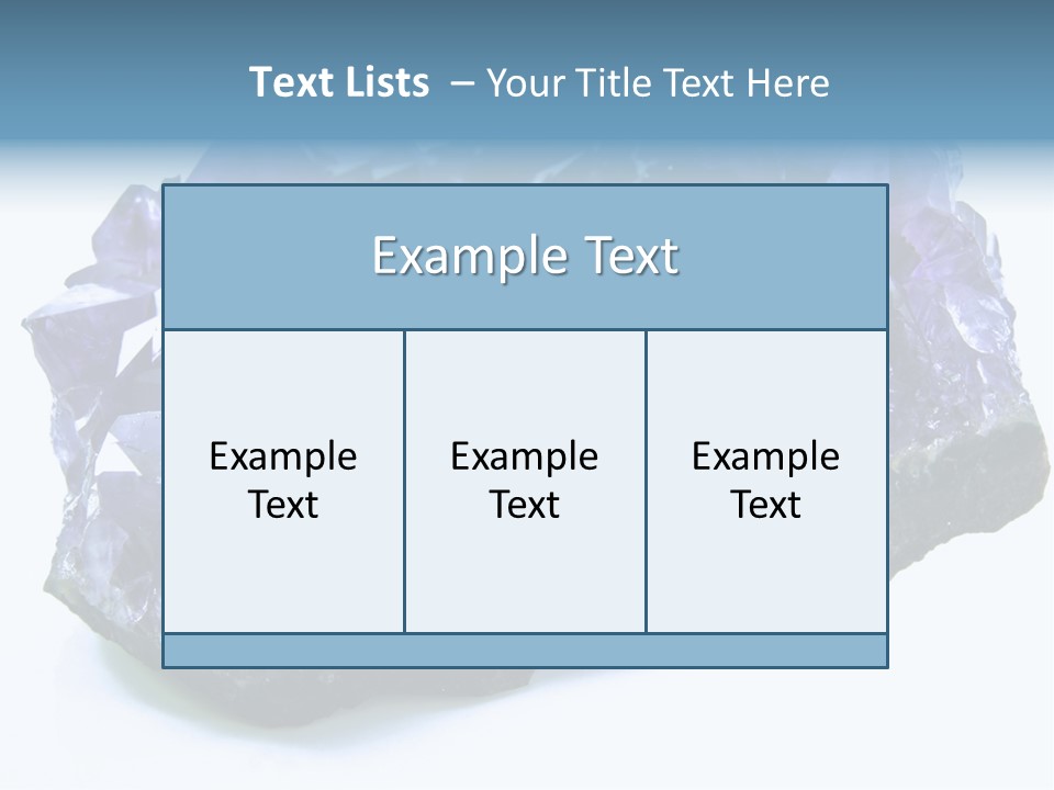 Brasil Crystal Stone PowerPoint Template