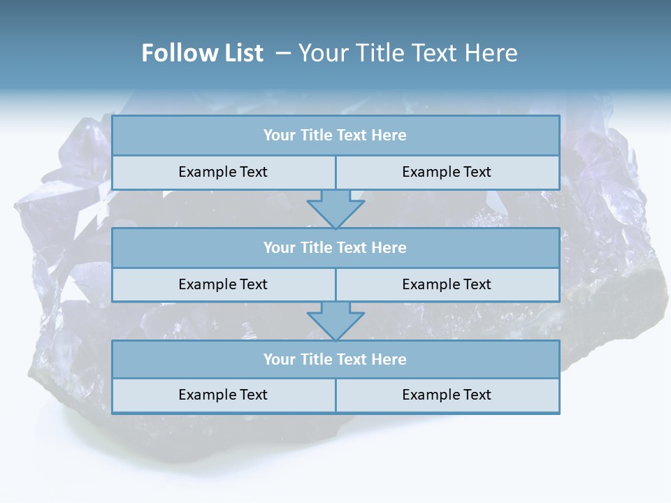 Brasil Crystal Stone PowerPoint Template