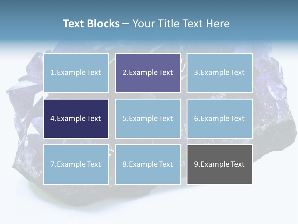 Brasil Crystal Stone PowerPoint Template