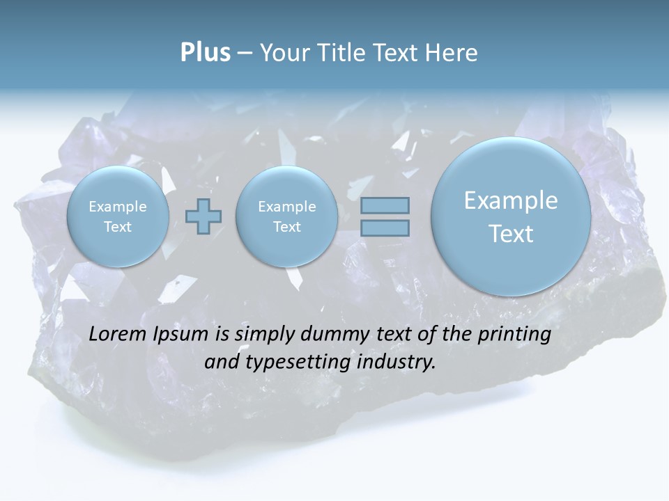 Brasil Crystal Stone PowerPoint Template