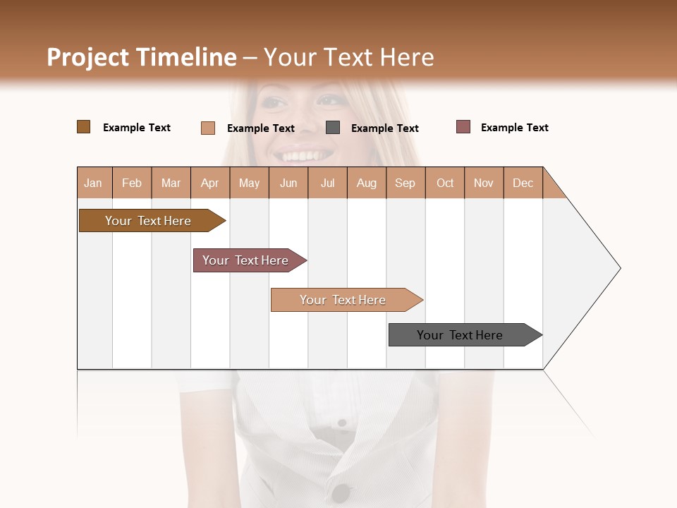 Down Casual Web PowerPoint Template