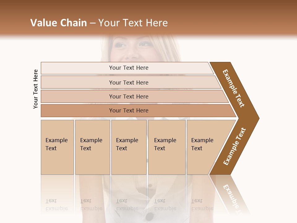 Down Casual Web PowerPoint Template