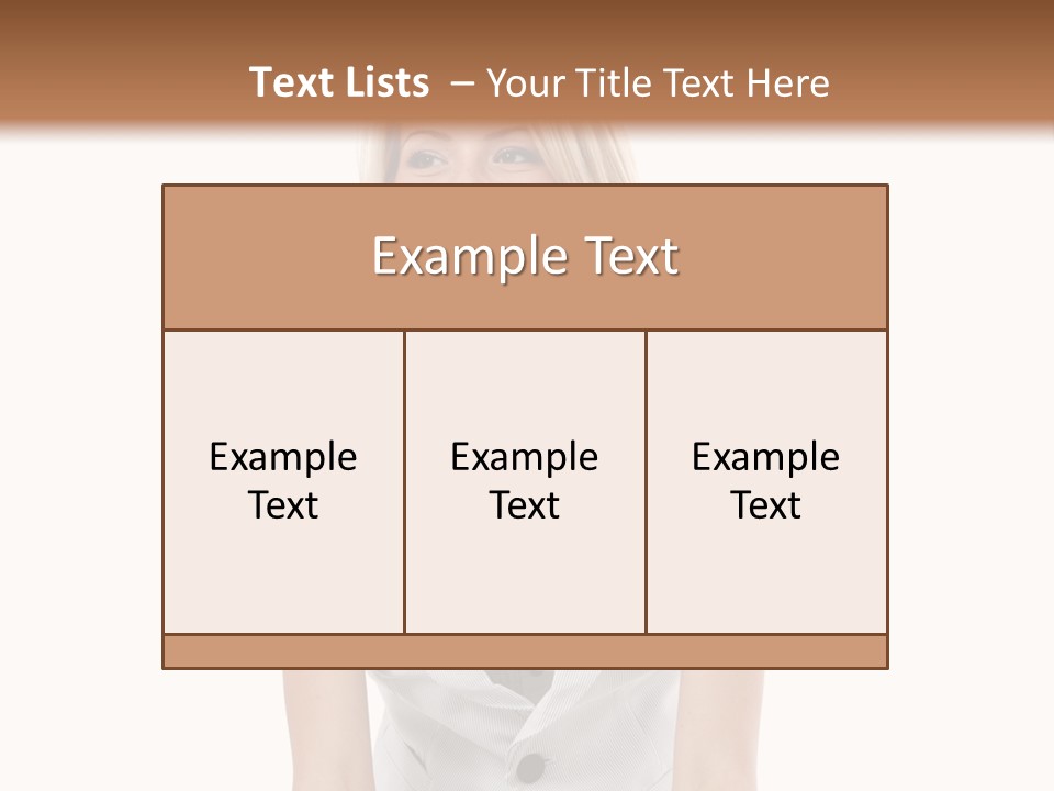 Down Casual Web PowerPoint Template