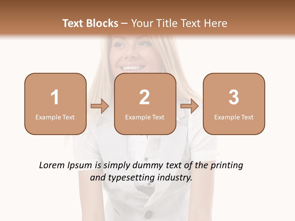 Down Casual Web PowerPoint Template