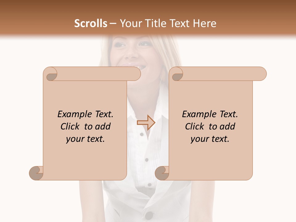 Down Casual Web PowerPoint Template