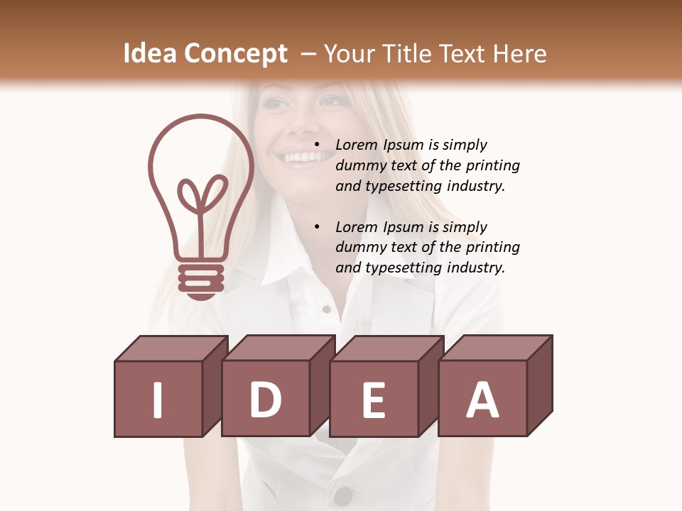 Down Casual Web PowerPoint Template