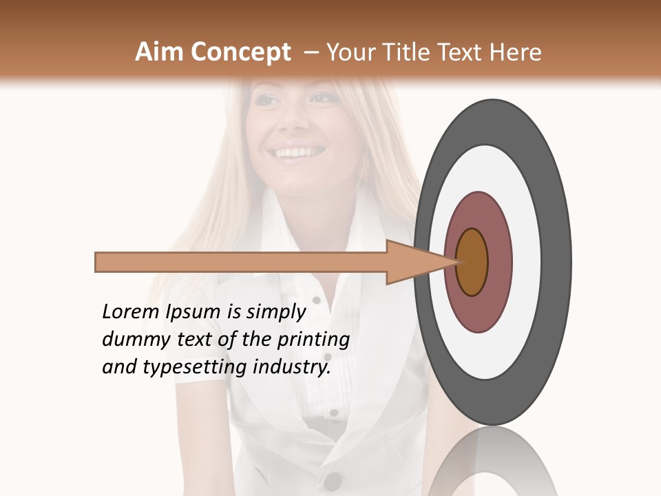 Down Casual Web PowerPoint Template