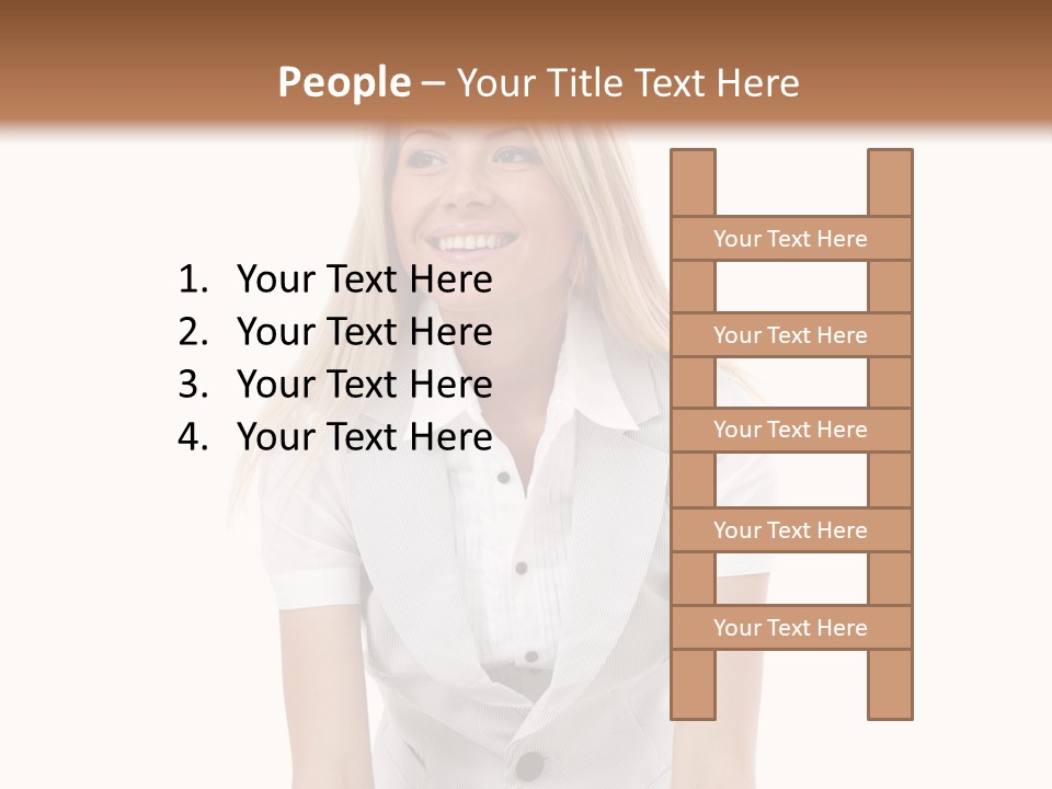 Down Casual Web PowerPoint Template