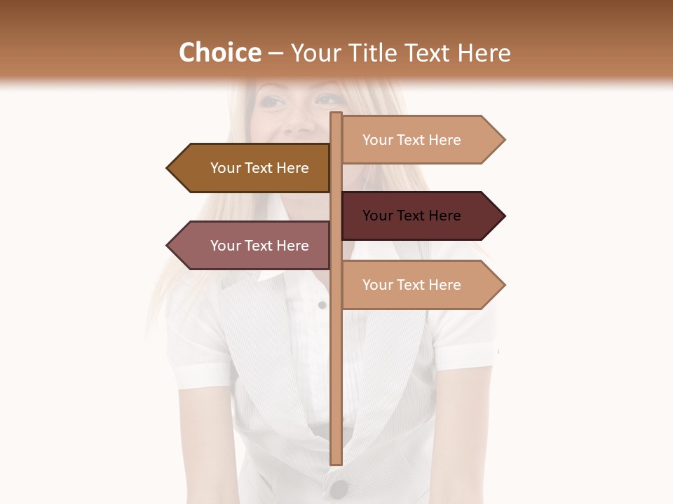 Down Casual Web PowerPoint Template