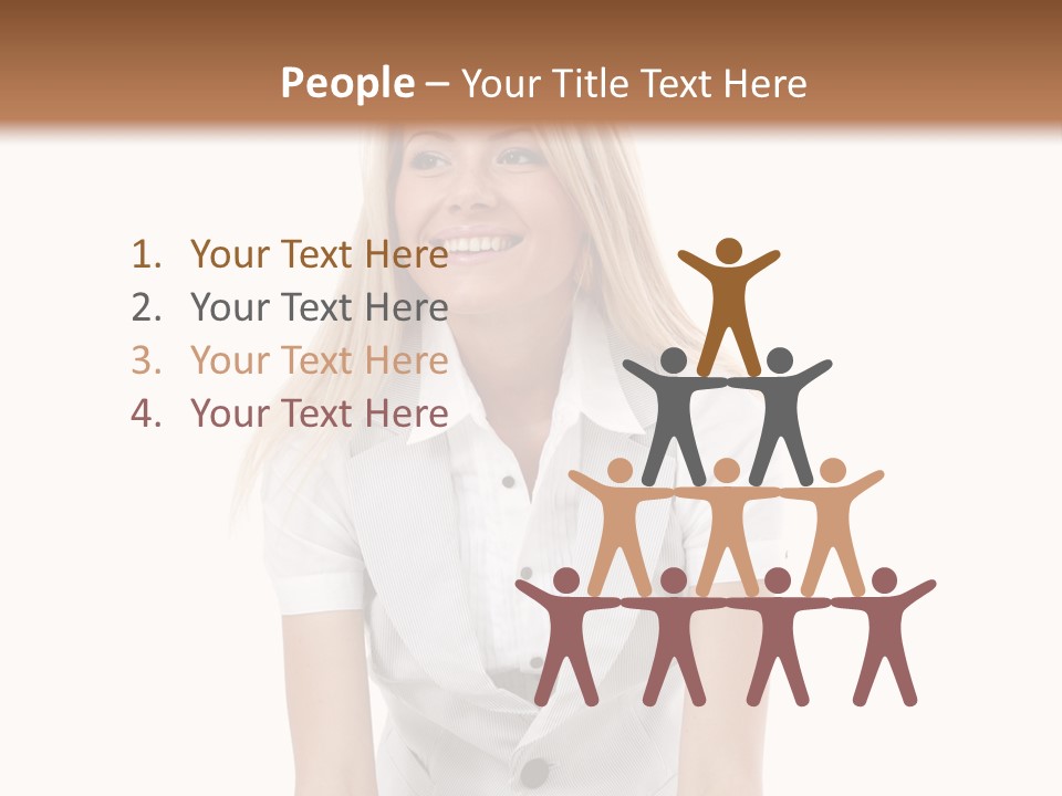 Down Casual Web PowerPoint Template