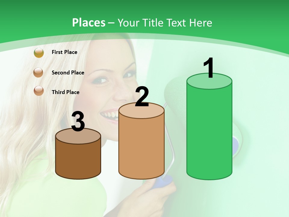 Brush Hand Life PowerPoint Template