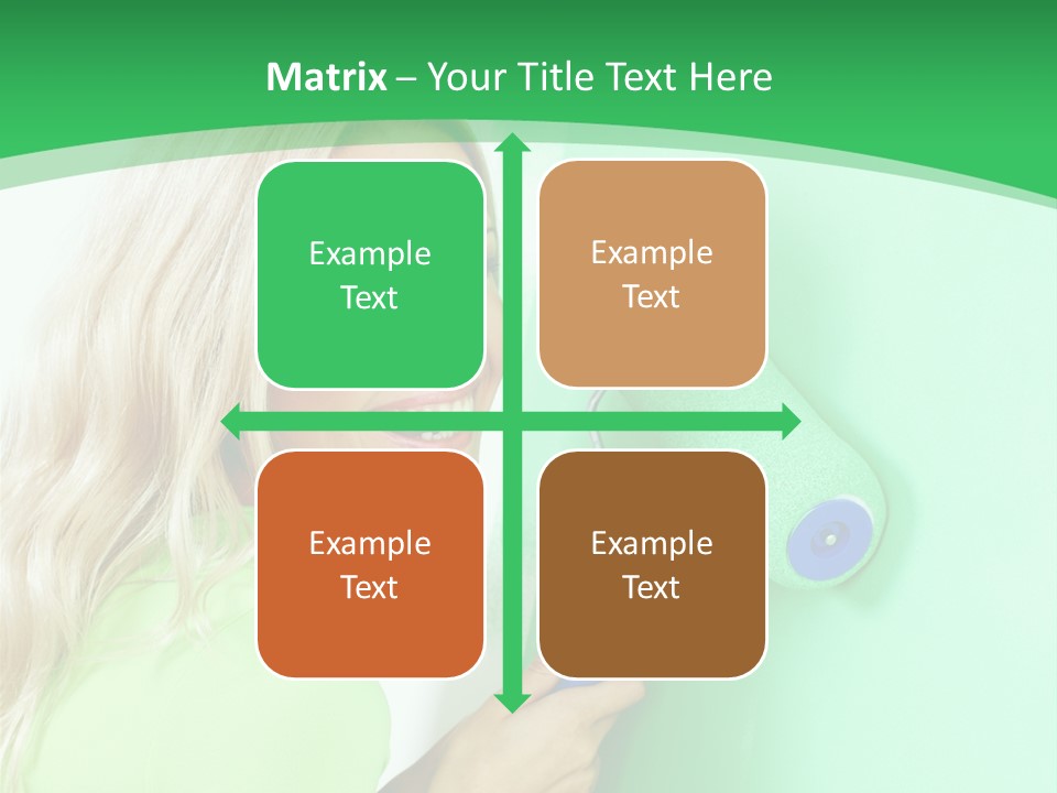 Brush Hand Life PowerPoint Template