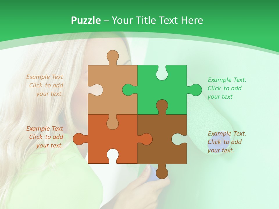 Brush Hand Life PowerPoint Template