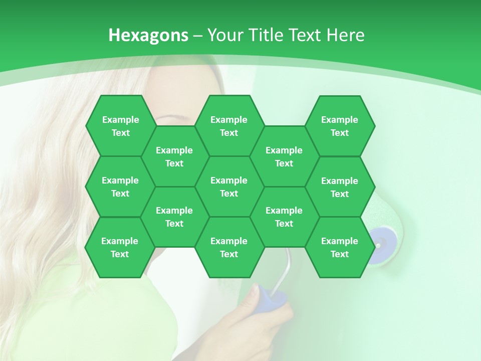 Brush Hand Life PowerPoint Template