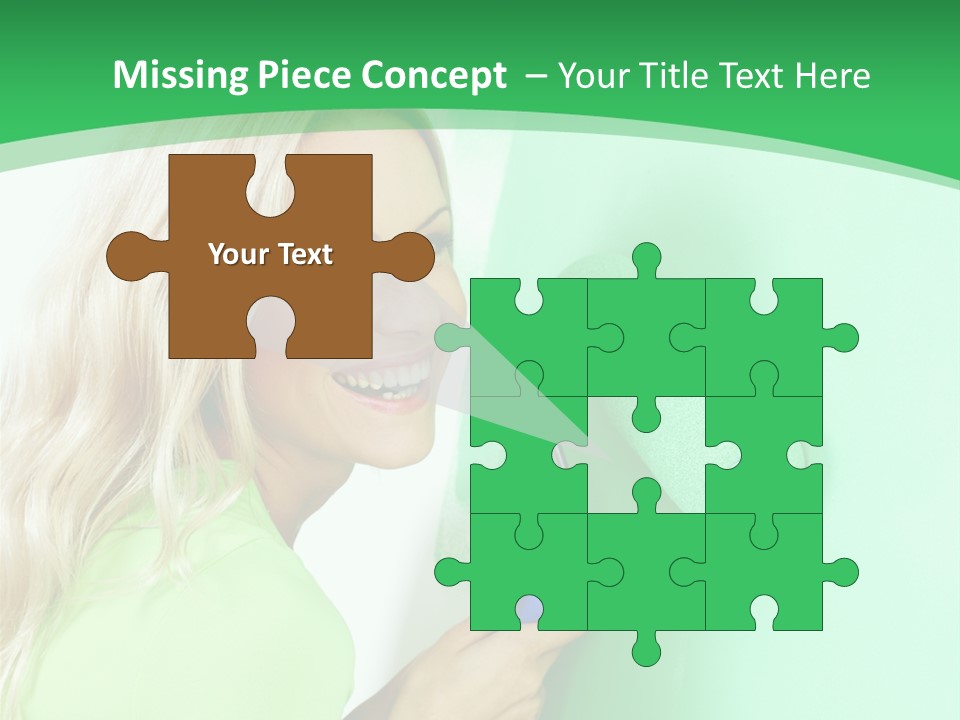 Brush Hand Life PowerPoint Template