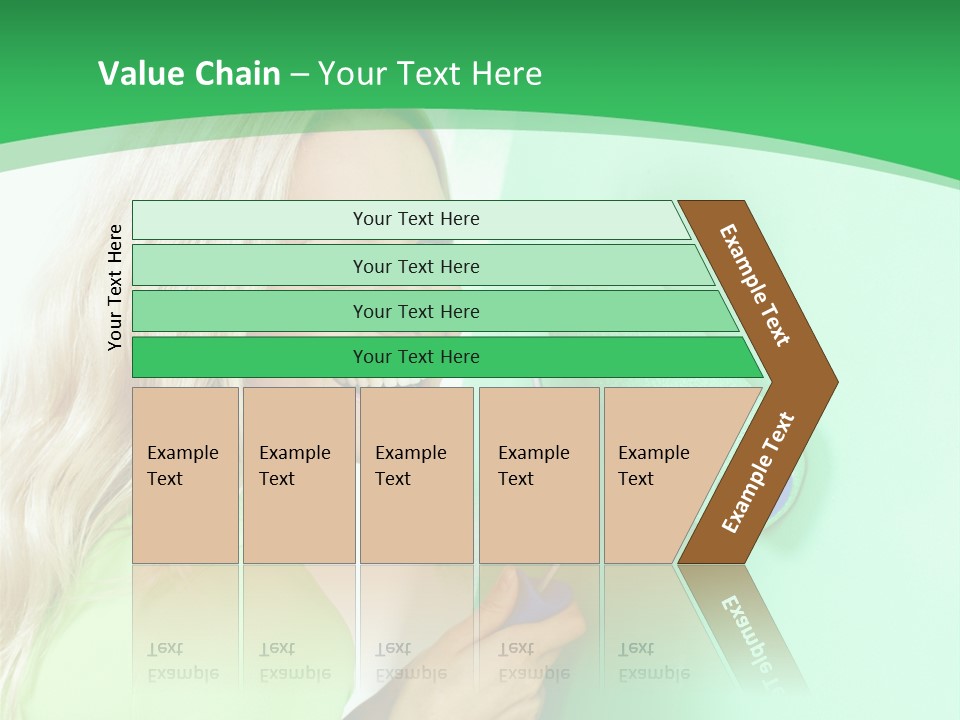 Brush Hand Life PowerPoint Template