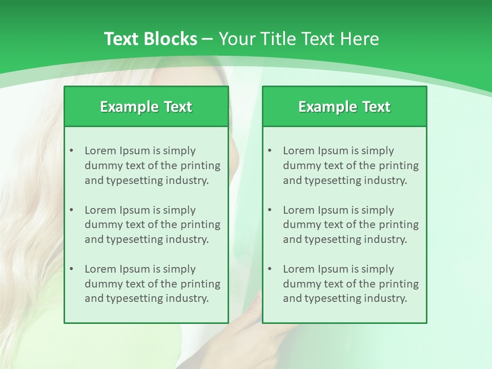 Brush Hand Life PowerPoint Template